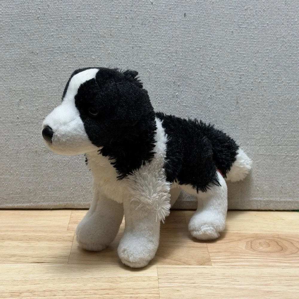 Douglas Border Collie black white stuffed animal plush toy‎ 8